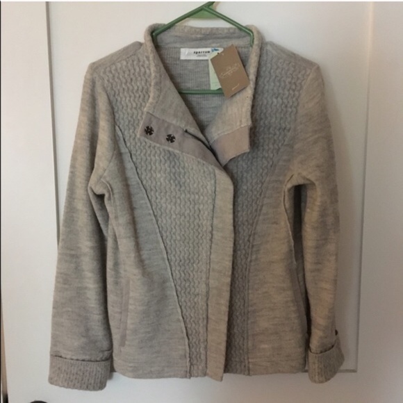 SOLD BNWT Anthropologie Sparrow Wool Jacket - Picture 2 of 5